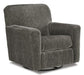 Herstow Swivel Glider Accent Chair - MR ZEE FURNITURE