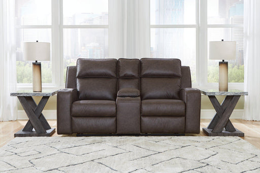 Lavenhorne Reclining Loveseat with Console - MR ZEE FURNITURE