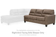 Navi 2-Piece Sectional Sofa Sleeper Chaise - MR ZEE FURNITURE