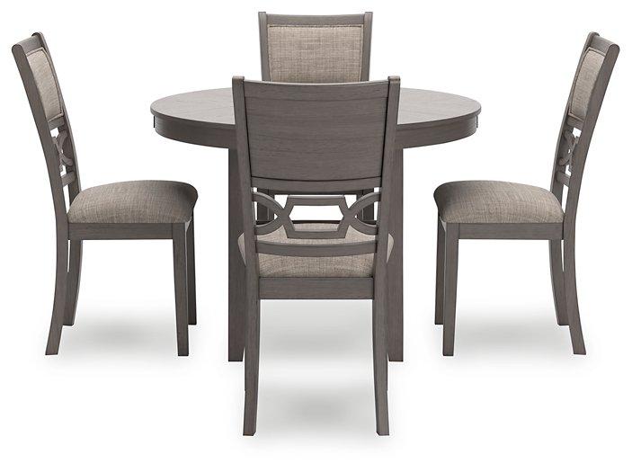 Wrenning Dining Table and 4 Chairs (Set of 5) - MR ZEE FURNITURE