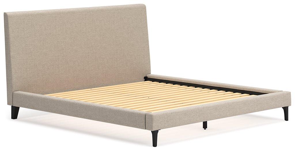 Cielden Upholstered Bed with Roll Slats - MR ZEE FURNITURE