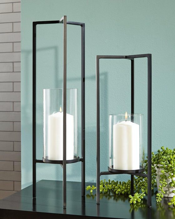 Ginette Candle Holder (Set of 2) - MR ZEE FURNITURE