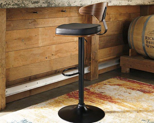 Bellatier Adjustable Height Bar Stool - MR ZEE FURNITURE