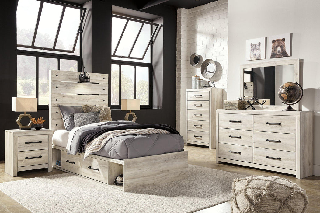 Cambeck Bed with 2 Storage Drawers - MR ZEE FURNITURE