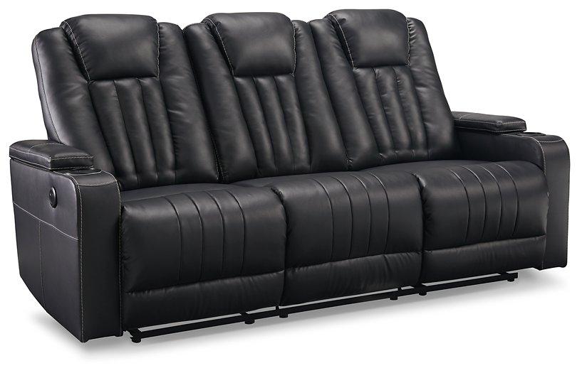 Center Point Reclining Sofa with Drop Down Table - MR ZEE FURNITURE