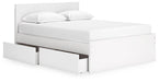 Onita Panel Bed with 2 Side Storage - MR ZEE FURNITURE