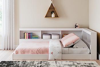 Piperton Bookcase Storage Bed - MR ZEE FURNITURE