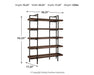 Starmore 76" Bookcase - MR ZEE FURNITURE