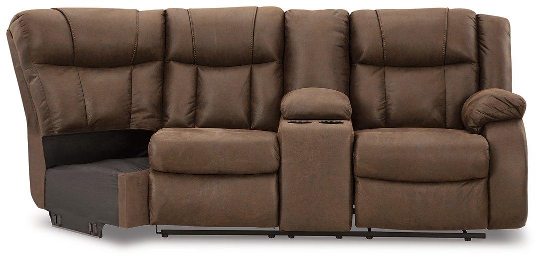 Trail Boys 2-Piece Reclining Sectional - MR ZEE FURNITURE