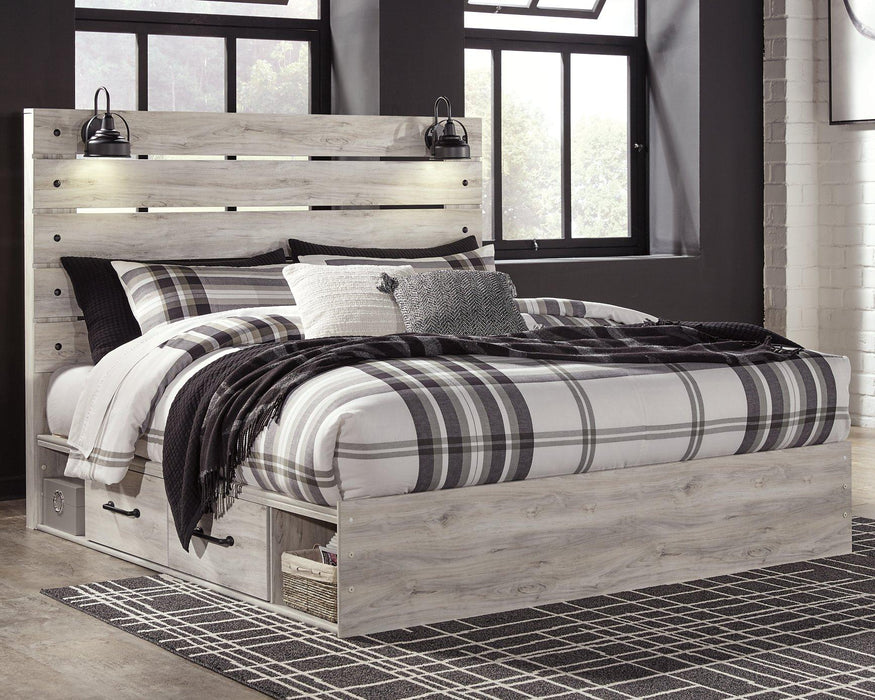 Cambeck Bed with 4 Storage Drawers - MR ZEE FURNITURE