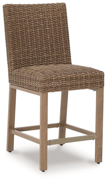 Walton Bridge Outdoor Bar Stool (Set of 2) - MR ZEE FURNITURE