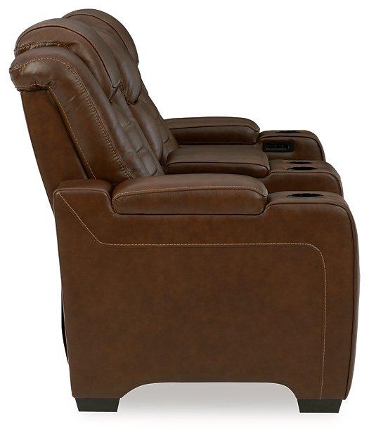 Backtrack Power Reclining Loveseat - MR ZEE FURNITURE