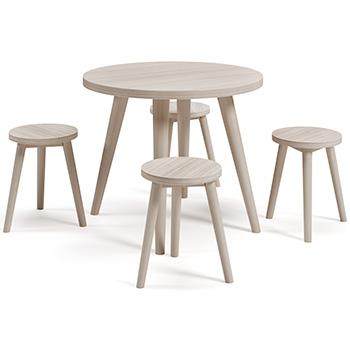 Blariden Table and Chairs (Set of 5) - MR ZEE FURNITURE