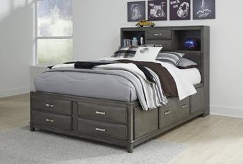 Caitbrook Storage Bed with 7 Drawers - MR ZEE FURNITURE