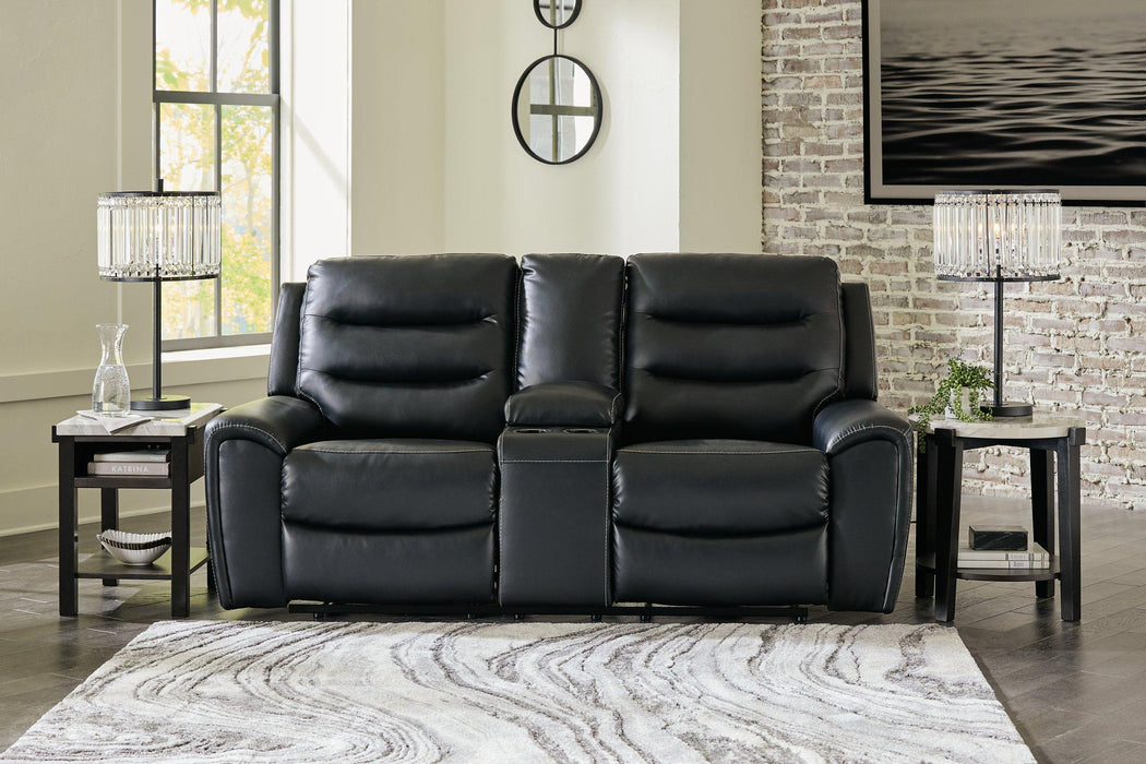 Warlin Power Reclining Loveseat with Console - MR ZEE FURNITURE