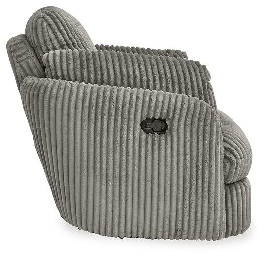 Tie-Breaker Swivel Glider Recliner - MR ZEE FURNITURE