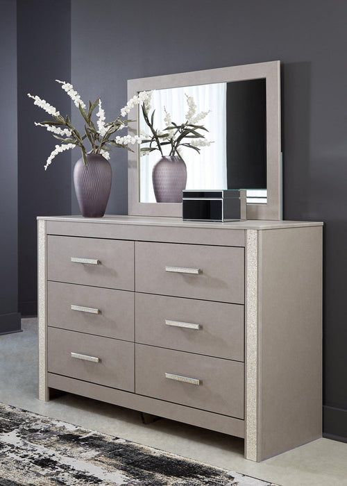 Surancha Dresser and Mirror - MR ZEE FURNITURE