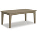 Hyland wave Outdoor Coffee Table - MR ZEE FURNITURE