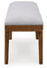 Lyncott 59" Upholstered Dining Bench - MR ZEE FURNITURE