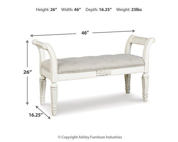 Realyn Accent Bench - MR ZEE FURNITURE