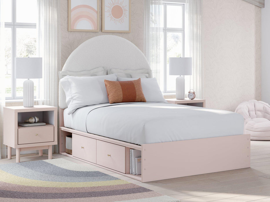 Wistenpine Upholstered Bed with Storage - MR ZEE FURNITURE