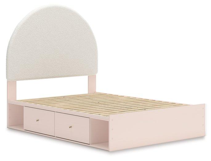 Wistenpine Upholstered Bed with Storage - MR ZEE FURNITURE