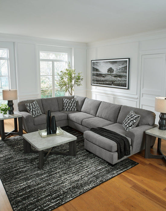 Birkdale Court Sectional with Chaise - MR ZEE FURNITURE