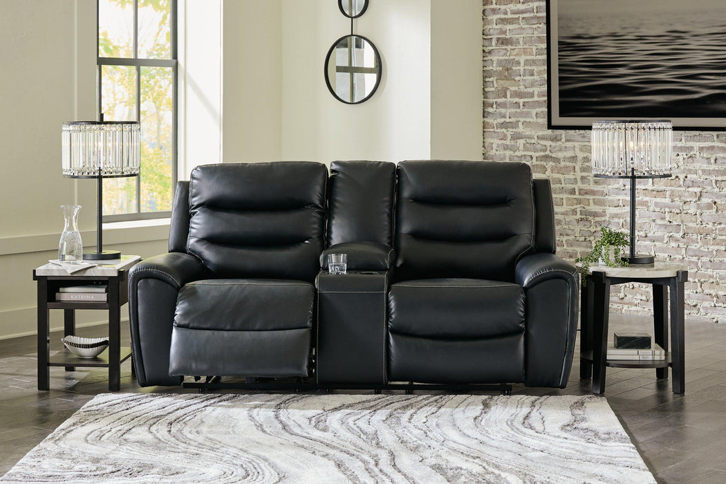 Warlin Power Reclining Loveseat with Console - MR ZEE FURNITURE