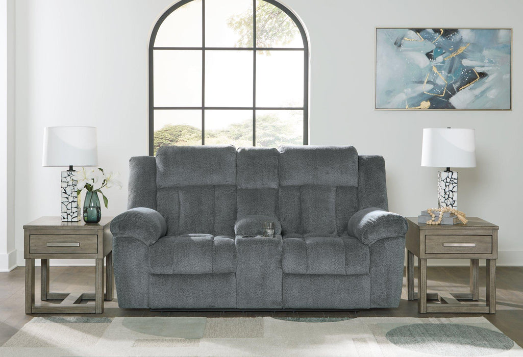 Tip-Off Power Reclining Loveseat - MR ZEE FURNITURE