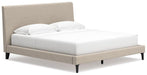 Cielden Upholstered Bed with Roll Slats - MR ZEE FURNITURE