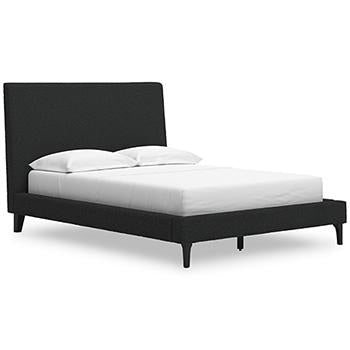 Cadmori Upholstered Bed with Roll Slats - MR ZEE FURNITURE