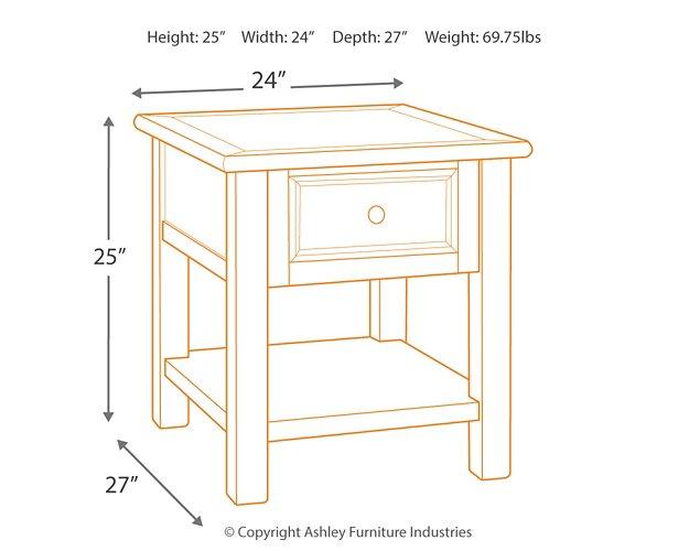 Bolanburg End Table - MR ZEE FURNITURE