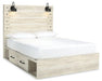 Cambeck Bed with 2 Storage Drawers - MR ZEE FURNITURE