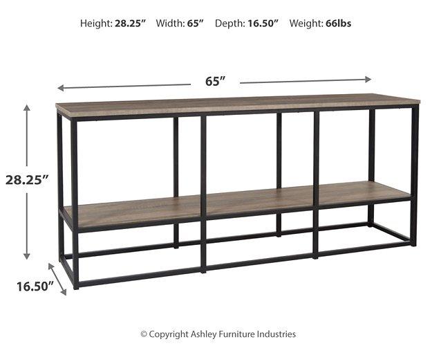 Wadeworth 65" TV Stand - MR ZEE FURNITURE