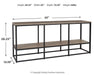 Wadeworth 65" TV Stand - MR ZEE FURNITURE