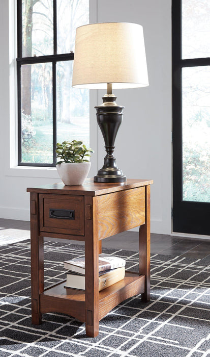 Breegin Chairside End Table - MR ZEE FURNITURE