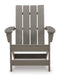 Visola Outdoor Adirondack Chair Set with End Table - MR ZEE FURNITURE