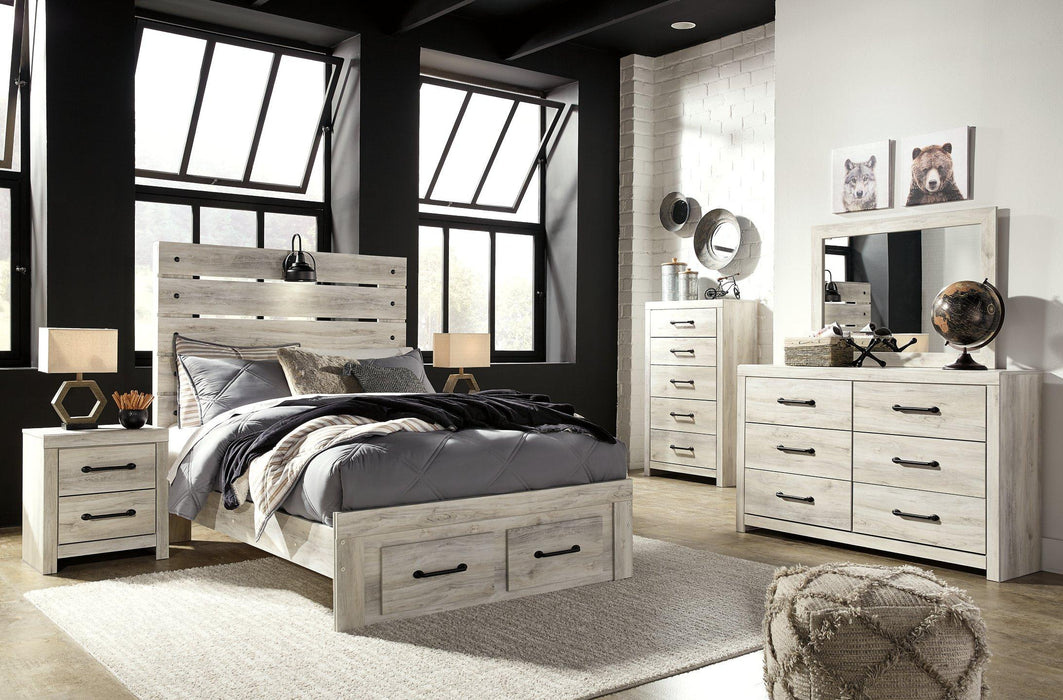 Cambeck Bed with 2 Storage Drawers - MR ZEE FURNITURE