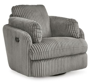 Tie-Breaker Swivel Glider Recliner - MR ZEE FURNITURE