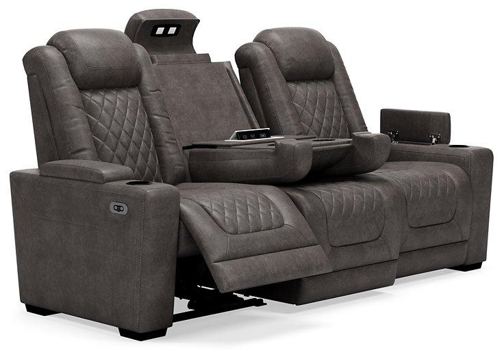 HyllMont Power Reclining Sofa - MR ZEE FURNITURE