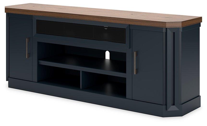 Landocken 83" TV Stand with Electric Fireplace - MR ZEE FURNITURE