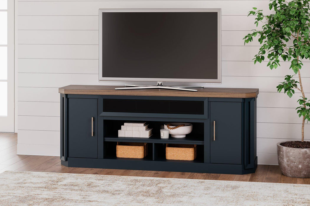 Landocken 83" TV Stand with Electric Fireplace - MR ZEE FURNITURE