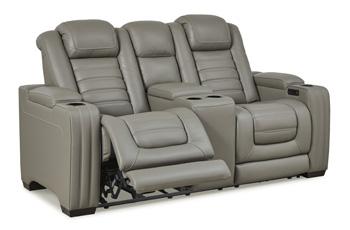 Backtrack Power Reclining Loveseat - MR ZEE FURNITURE