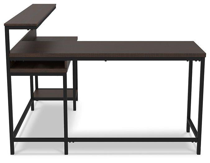 Camiburg Home Office L-Desk with Storage - MR ZEE FURNITURE