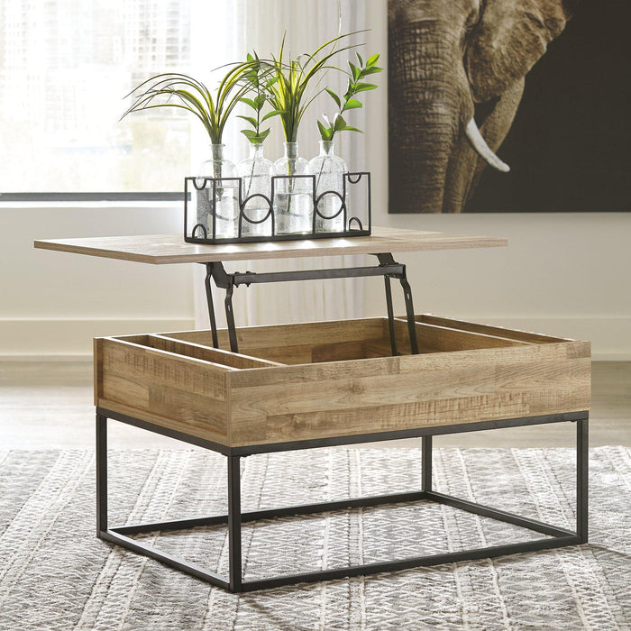 Gerdanet Lift-Top Coffee Table - MR ZEE FURNITURE