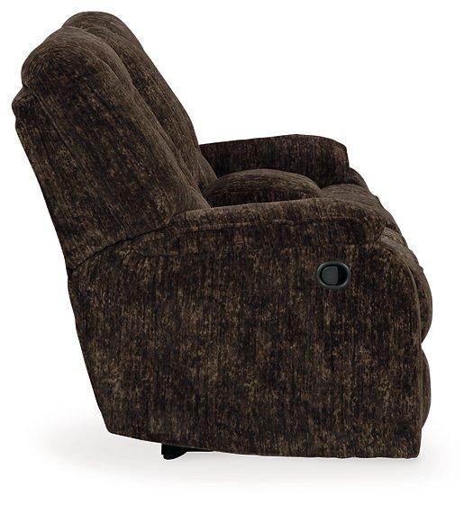 Soundwave Reclining Loveseat with Console - MR ZEE FURNITURE