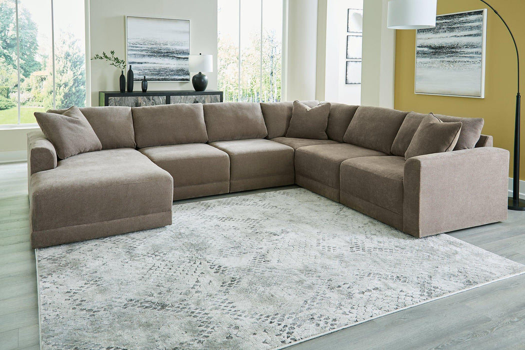 Raeanna Sectional with Chaise - MR ZEE FURNITURE