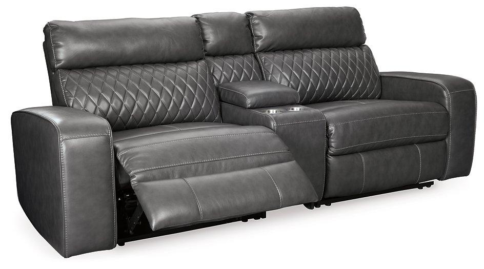 Samperstone Power Reclining Sectional - MR ZEE FURNITURE