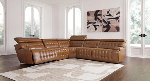 Temmpton Power Reclining Sectional - MR ZEE FURNITURE