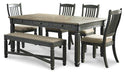 Tyler Creek Dining Set - MR ZEE FURNITURE